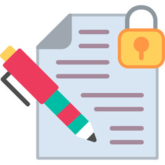 Obraz premium Confidential Icon