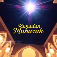 merry christmas Happy ramadan mubarak. The day is muslin festival