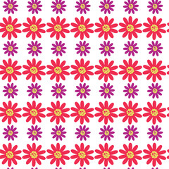 seamless pattern with flowers