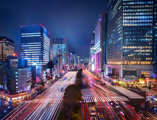 Fototapeta premium 都会の夜景