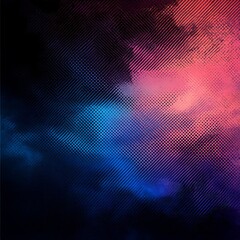 Obraz premium iridescent color gradient with halftone grainy effect