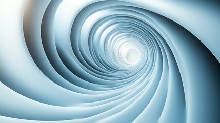 Abstract swirling vortex tunnel.