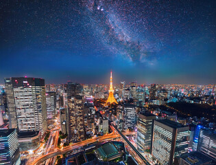 都会の夜景