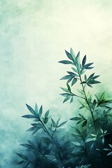 natural leaf textures of agave plant with soft blurred details