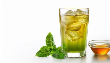 Refreshing Iced Mint Tea: A Vibrant, Icy Summer Beverage