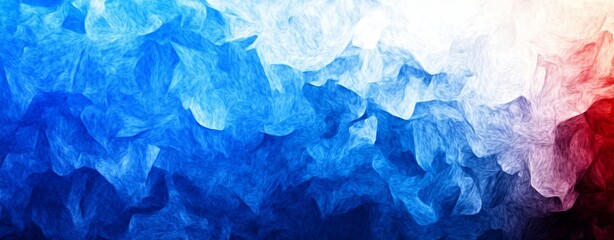 Blue and White Gradient Background with Surf Textures