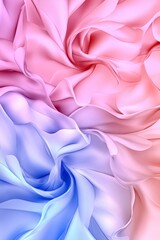 Obraz premium Soft Pastel Gradient Fabric Texture Background