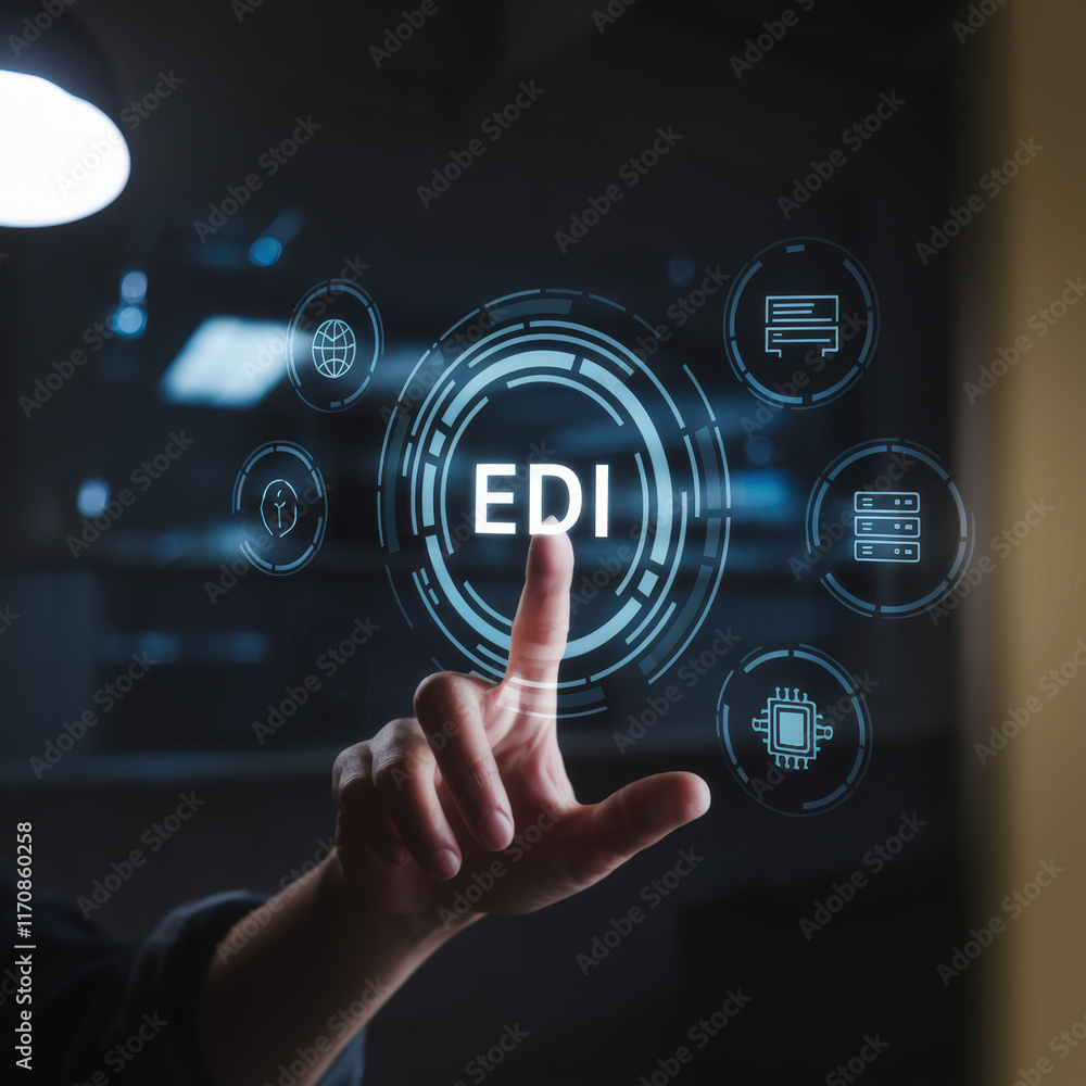 Poster Exploring Electronic Data Interchange (EDI) Concepts for Streamlined Business Communication and Process Automation
