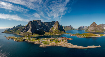 Lofoten is an archipelago in the county of Nordland, Norway.