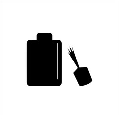 mascara cosmetic icon vectors illustration