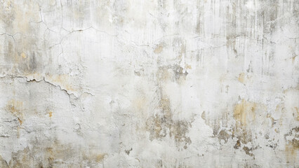 Fototapeta premium The concrete wall displays significant wear, featuring cracks, stains, and a worn surface, embodying a rustic, urban aesthetic suitable for backgrounds in various creative projects
