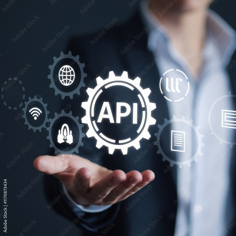 Aufkleber Comprehensive Overview of the Application Programming Interface Concept for Developers and Tech Enthusiasts Exploring 4-API Functionality
