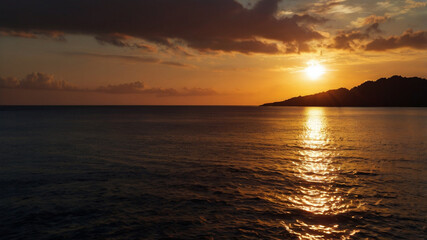 Obraz premium sunset on the beach 