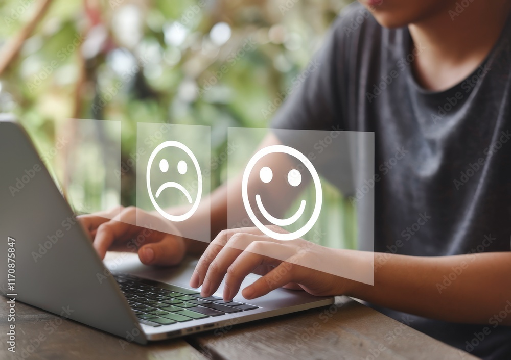 Poster An Insightful Customer Satisfaction Rating and Feedback Concept Visual for Businesses to Enhance Service Quality and Understand Client Needs