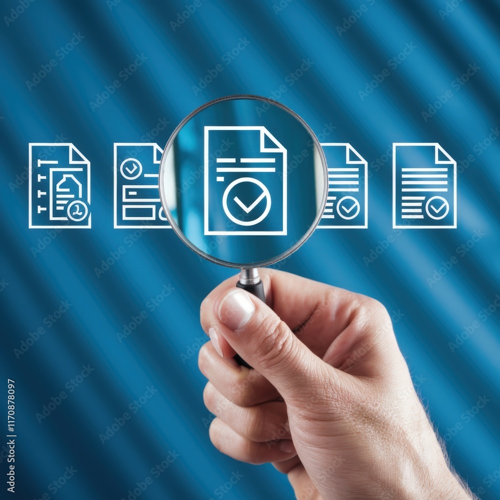 Aufkleber Comprehensive Overview of Document Review Process and Quality Control Concept for Enhanced Accuracy in Business Operations