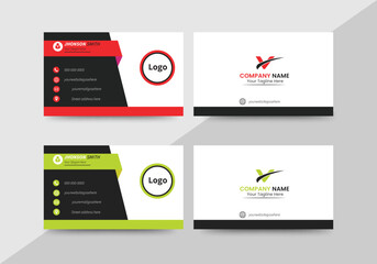 Corporate Business Card Design Template