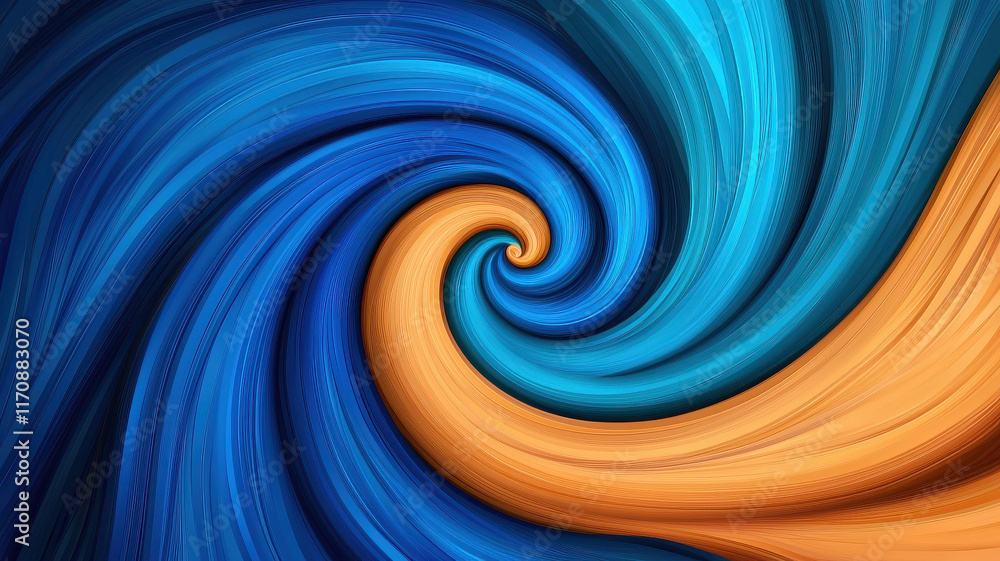 Poster abstract background of abstract swirling lines symbolize flow of energy and movement