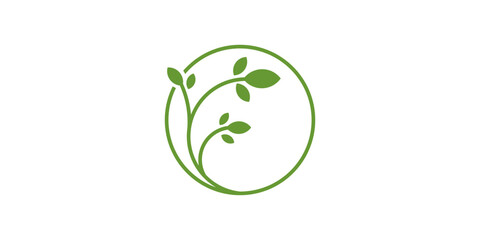 logo design circle nature,eco,agriculture,symbol,icon,creative.