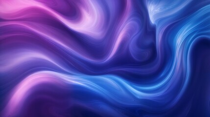 Obraz premium Colorful swirls of purple and blue create a dynamic abstract pattern for artistic expression