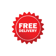 Free delivery truck icon vector design	