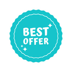 Simple sunburst price tag, sale tag vector illustration, abstract shape of sunburst, price tag, sale tag, price labels vector illustration in soft pastel color