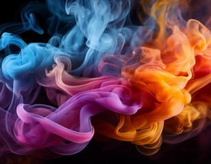Fototapeta premium olorful smoke 