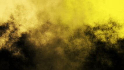 golden smoke. Gold clouds abstract background	
