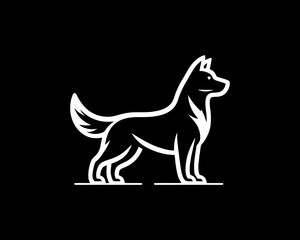 Dog logo design 