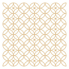 Isolated chinese pattern with traditional designs. Oriental asian traditional chinese patterns decoration element. Vector illustration.
