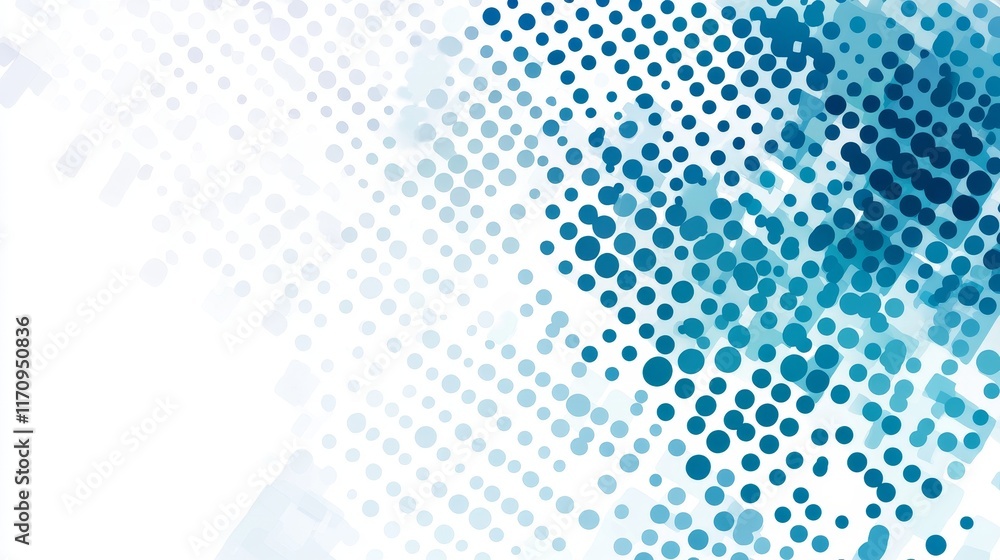 Poster modern geometric pixel border design with seamless edges, creating a dynamic and futuristic backgrou