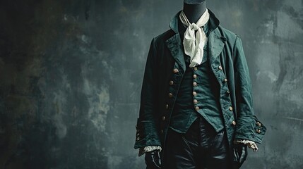 Fototapeta premium irish revolutionary soldier, 1798 rebellion