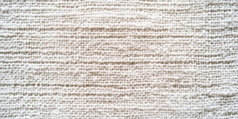 Obraz premium A textured fabric surface in a neutral color, showcasing a woven pattern.
