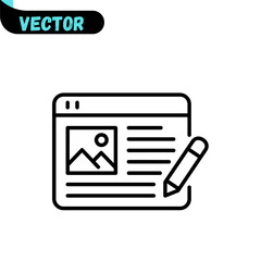  blog icon single
