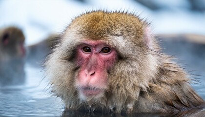 Fototapeta premium portrait of a macaque