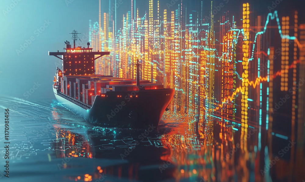 Poster efficient cargo management and delivery strategies for logistics in maritime environment with data v