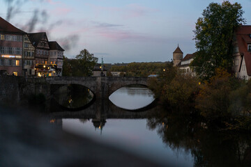 charles bridge at night