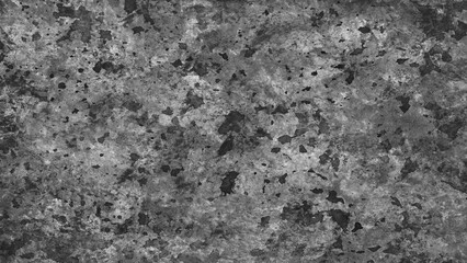 Beautiful Abstract Grunge Decorative Black Dark Stucco Wall Background. Art Rough Stylized Texture Banner With Space For Text