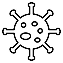 Fototapeta premium Virus Icon