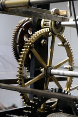 antique clockwork parts