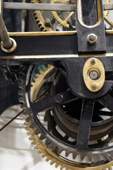 antique clockwork parts