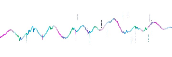 Naklejka premium Business candle stick graph chart of stock market investment trading background
