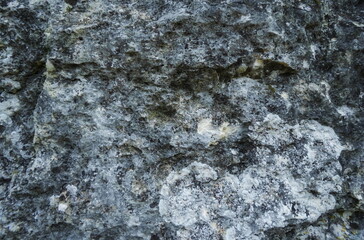 Rock Surface Textured Close-Up Gray Natural Background Abstract Pattern