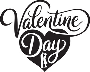 Heart and Soul Shadowed Text for Lovebirds