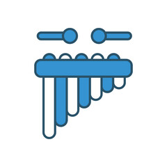 Obraz premium Marimba vector icon