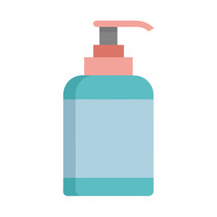 Plastic Pump Bottle Packaging for Beauty Products - Vector Illustration, Cartoon & Line Art 1.eps