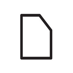 Mobile phone card icon representing a SIM card or mobile network access for phones and devices.