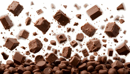 chocolate and coffee beans