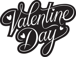 Sweet Silhouettes A Valentine Typography Tale