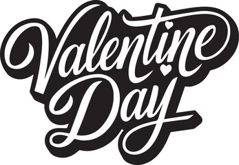 Sweet Silhouettes A Valentine Typography Tale