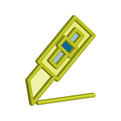 Cutter icon design template